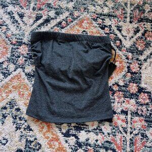 Charcoal Gray Tube Top